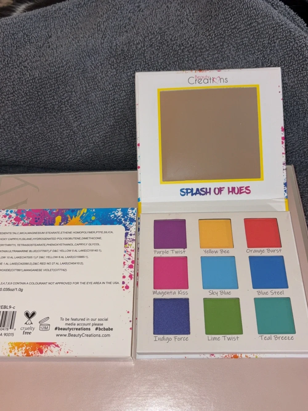 Eyeshadow palette